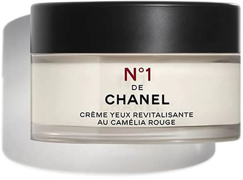 no 1 de chanel creme yeux revitalisante au camelia rouge|no 1 De Chanel.